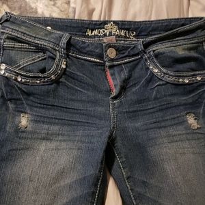 Distressed jeans by Almost Famous